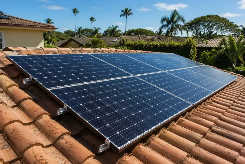 Installation de panneaux solaires à Garrevaques